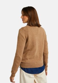 Monoprix COL ROND  - Pullover - beige chine