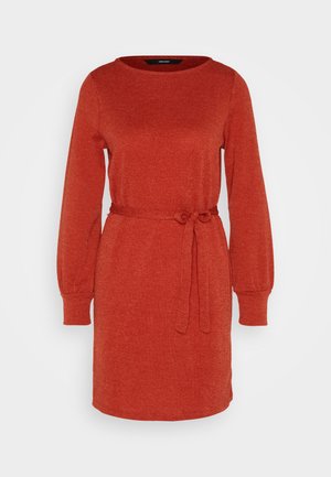 Vero Moda VMOTEA   - Jumper dress - red ochre