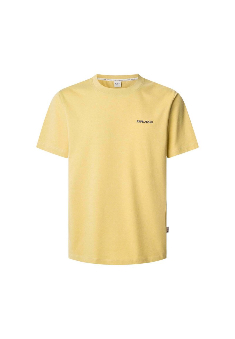 Pepe Jeans T-shirt basic geel