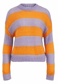 VILA Stickad tröja - orange