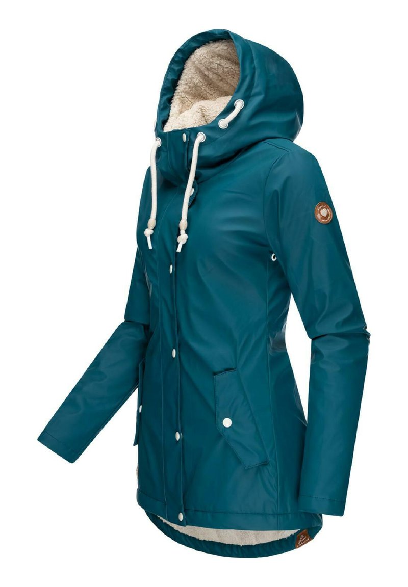 Damen Parkas | Ragwear MARGE Wintermantel petrol - HE83054 Damen Parkas | Ragwear MARGE Wintermantel petrol - HE83054