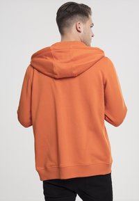 Urban Classics BASIC - Sweat zippé - rustorange