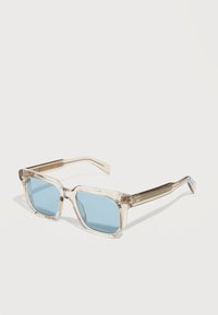 Unselected, transparent/light blue