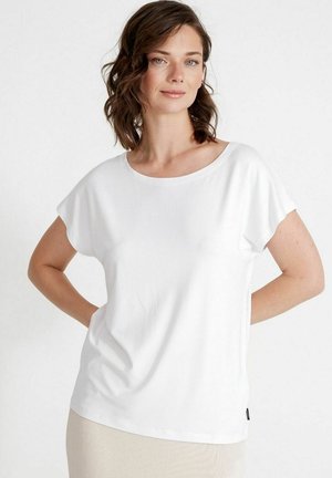 ASTA CAPSLEEVE - T-shirt print - white