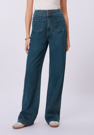 Wide leg - blue