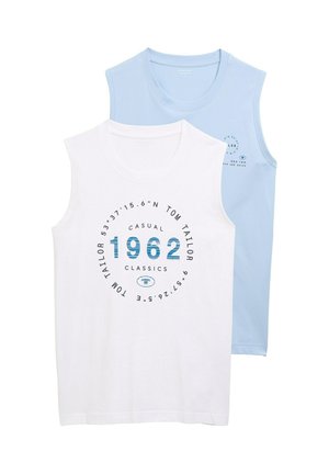 TANK IM 2ER-PACK - Top - light powder blue