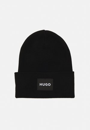 HUGO, XEVON UNISEX - Kootud müts - black
