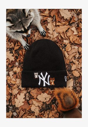 KIDS ICON BEANIE UNISEX - Kootud müts - black