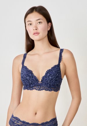 LEGENDE - Sujetador push-up - dark blue lurex