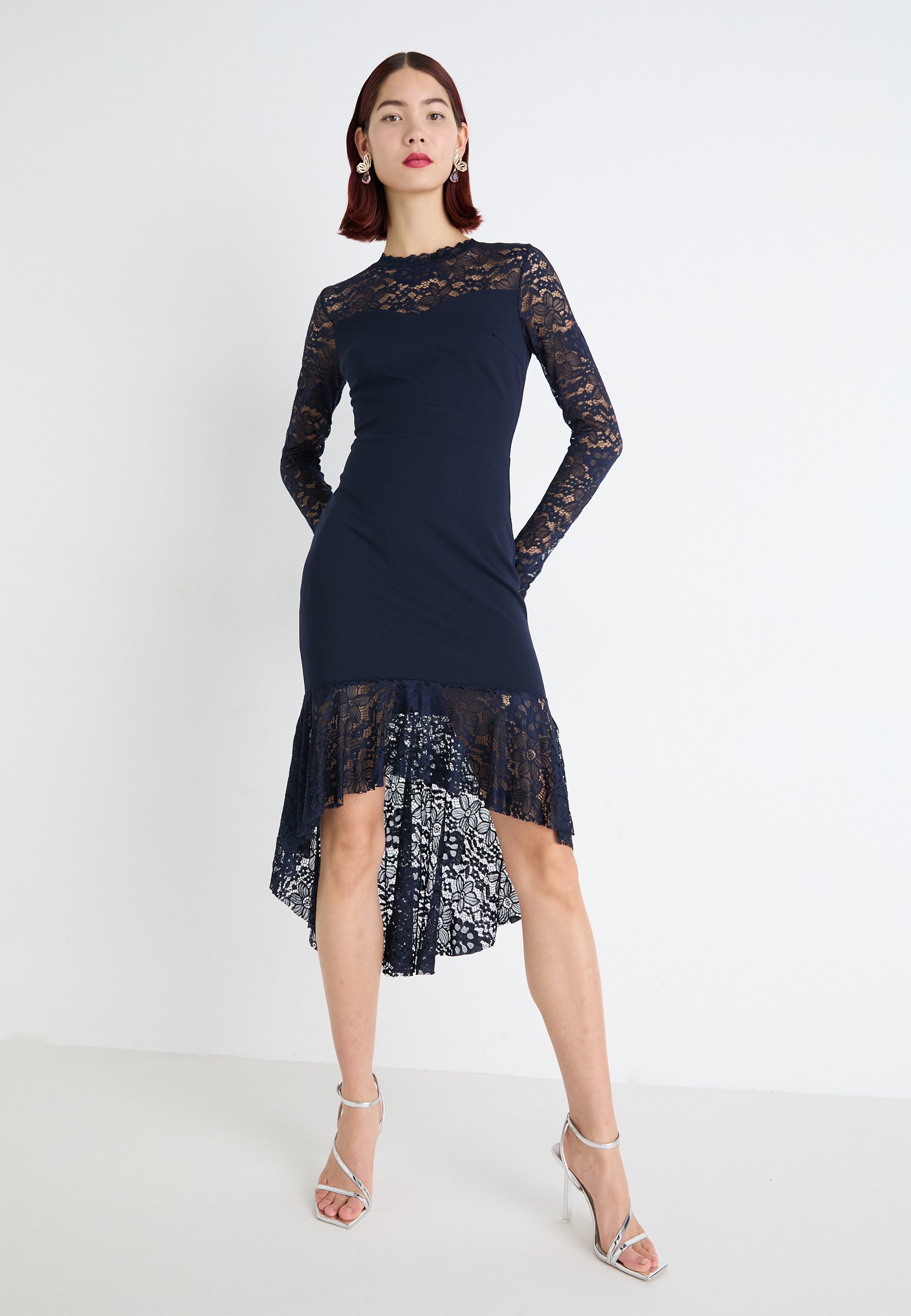 WAL G. GEMMA MIDI DRESS - Cocktail dress / Party dress - navy/dark blue -  Zalando.ie