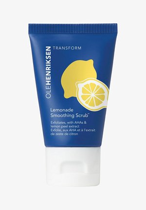 LEMONADE SMOOTHING SCRUB MINI - AHAS & LEMON PEEL EXTRACT FACIAL - Facial scrub & peel - -
