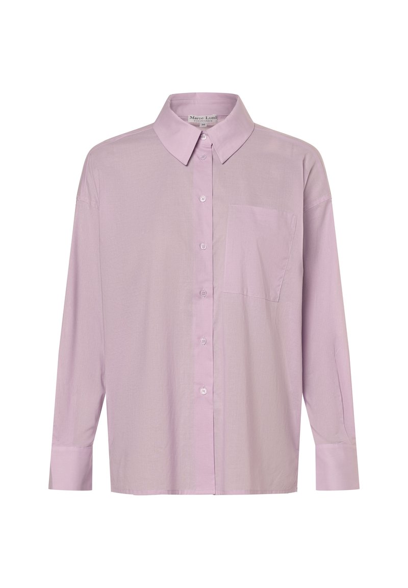 Marie Lund Hemdbluse - flieder