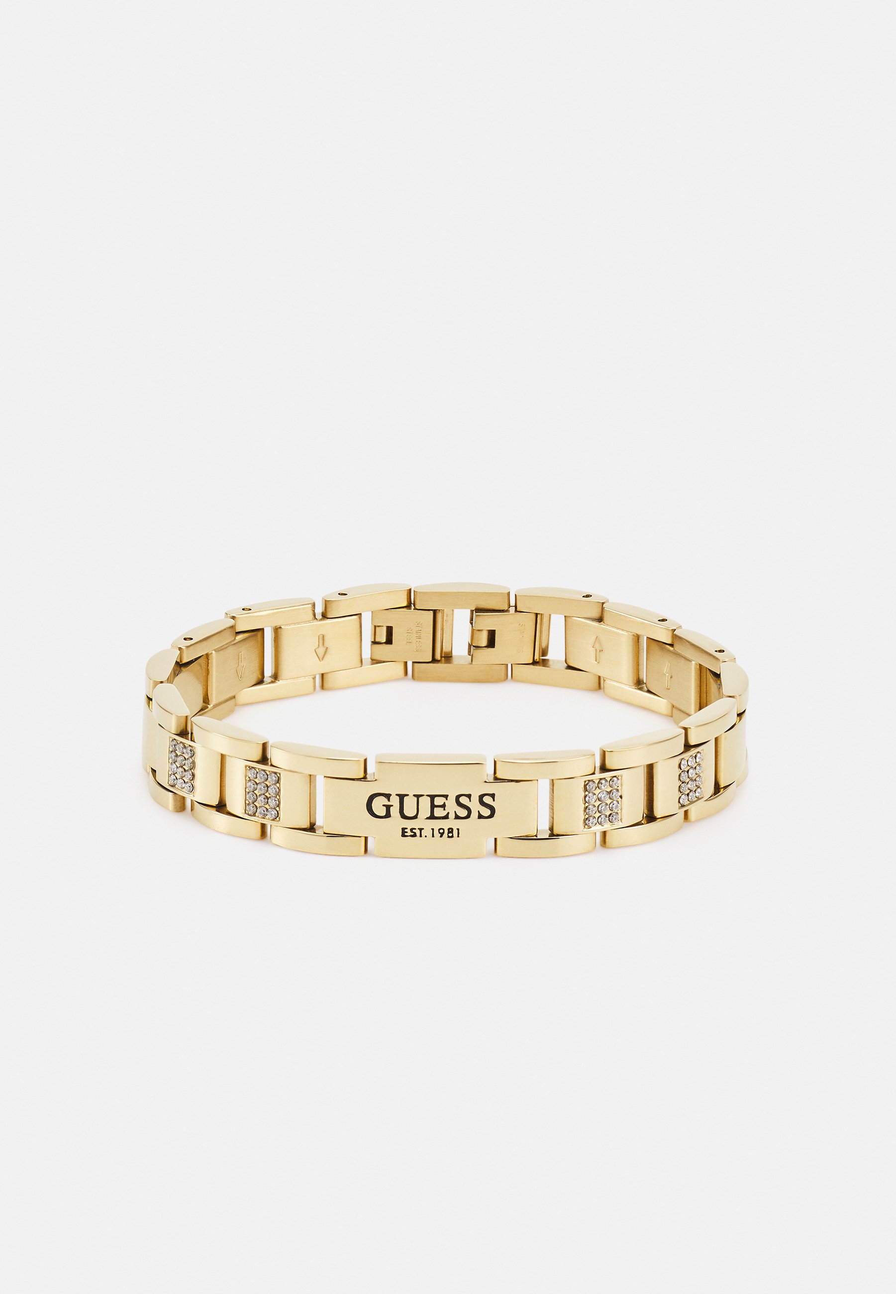 Guess FLAT CHAIN UNISEX - Bracelet - yellow gold-coloured/gold 