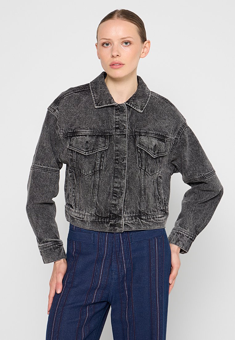 Scotch & Soda Spijkerjas donkergrijs