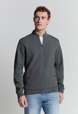 Zip-up sweatshirt - dark steel
