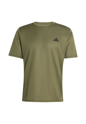 adidas Performance, T-shirt de sport - olive strata/black