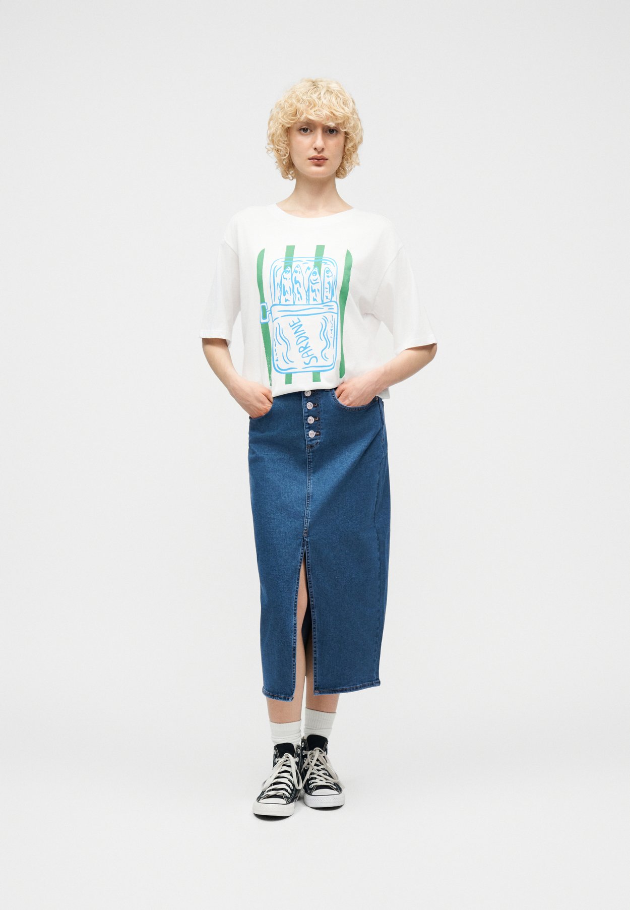 Denim ONLSILJA Denim Midi