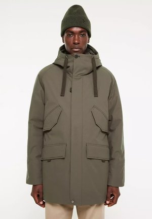RONAN - Halflange jas - castor green