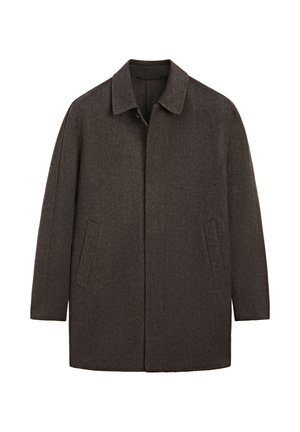 Massimo Dutti, Kort kappa / rock - dark grey
