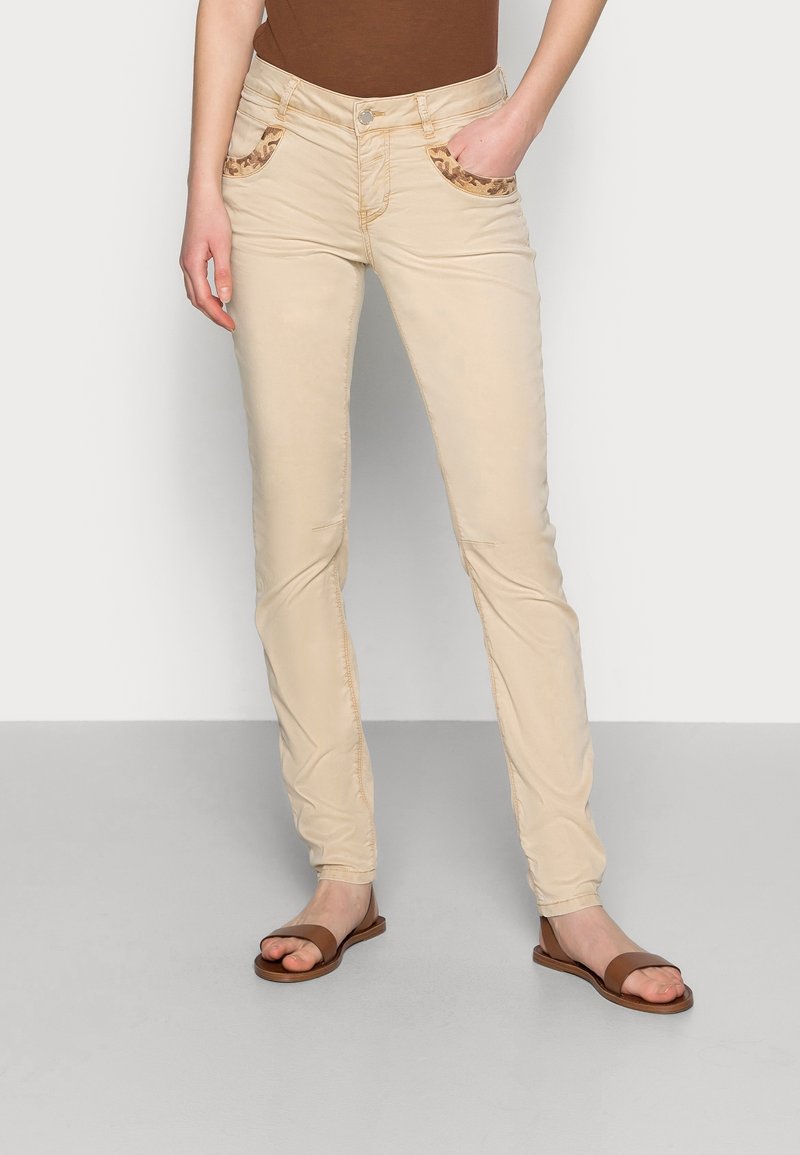 Mos Mosh Tygbyxor - beige