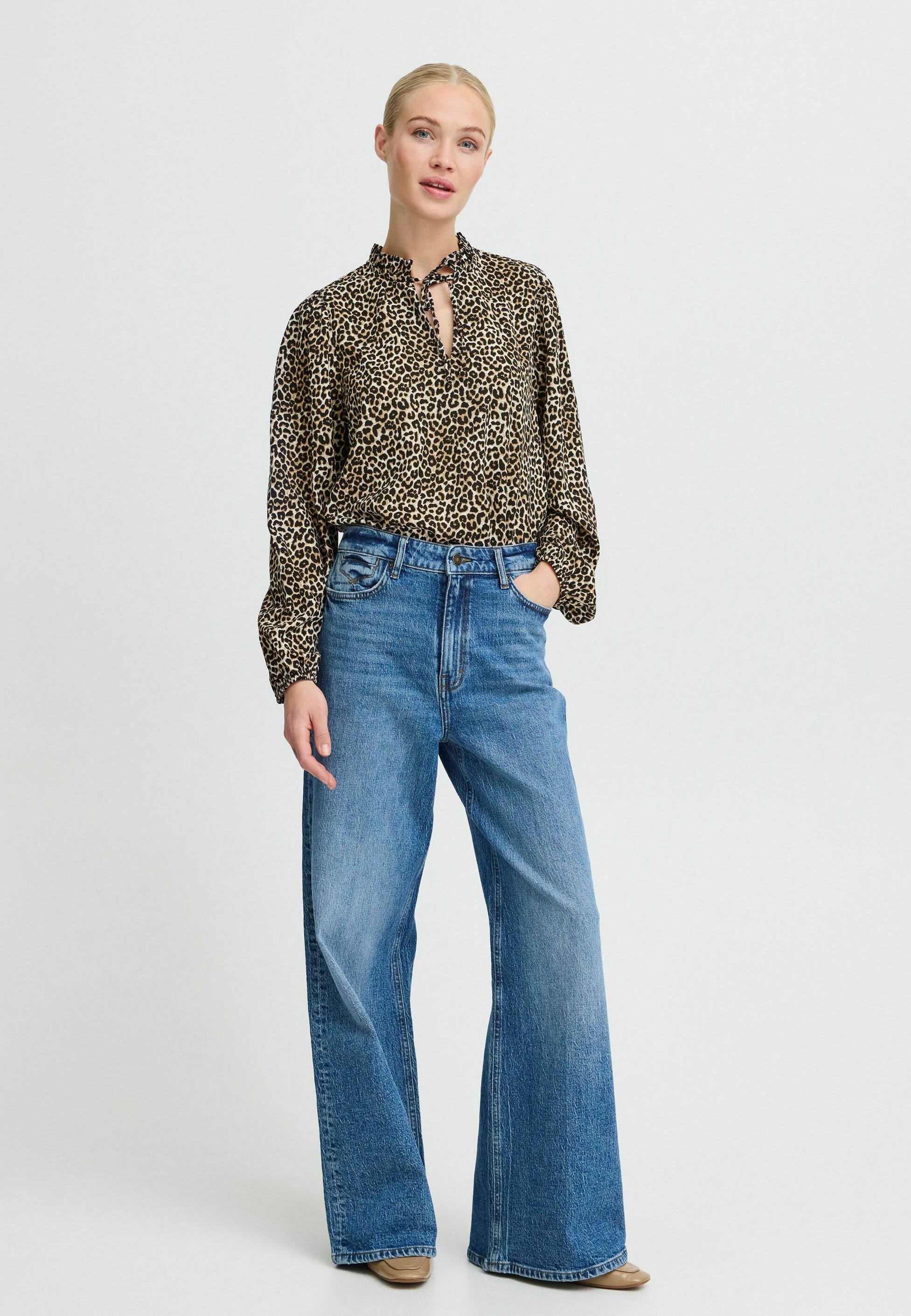 売れ筋商品|||ビーヤング シャツ レディース トップス BYBXFLIOMINA - Blouse - black mix 楽天市場】七分袖シャツ レディース 無地 FACE MIX フェイス