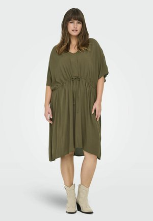 ONLY Carmakoma CARCHIARA - Jurk - khaki