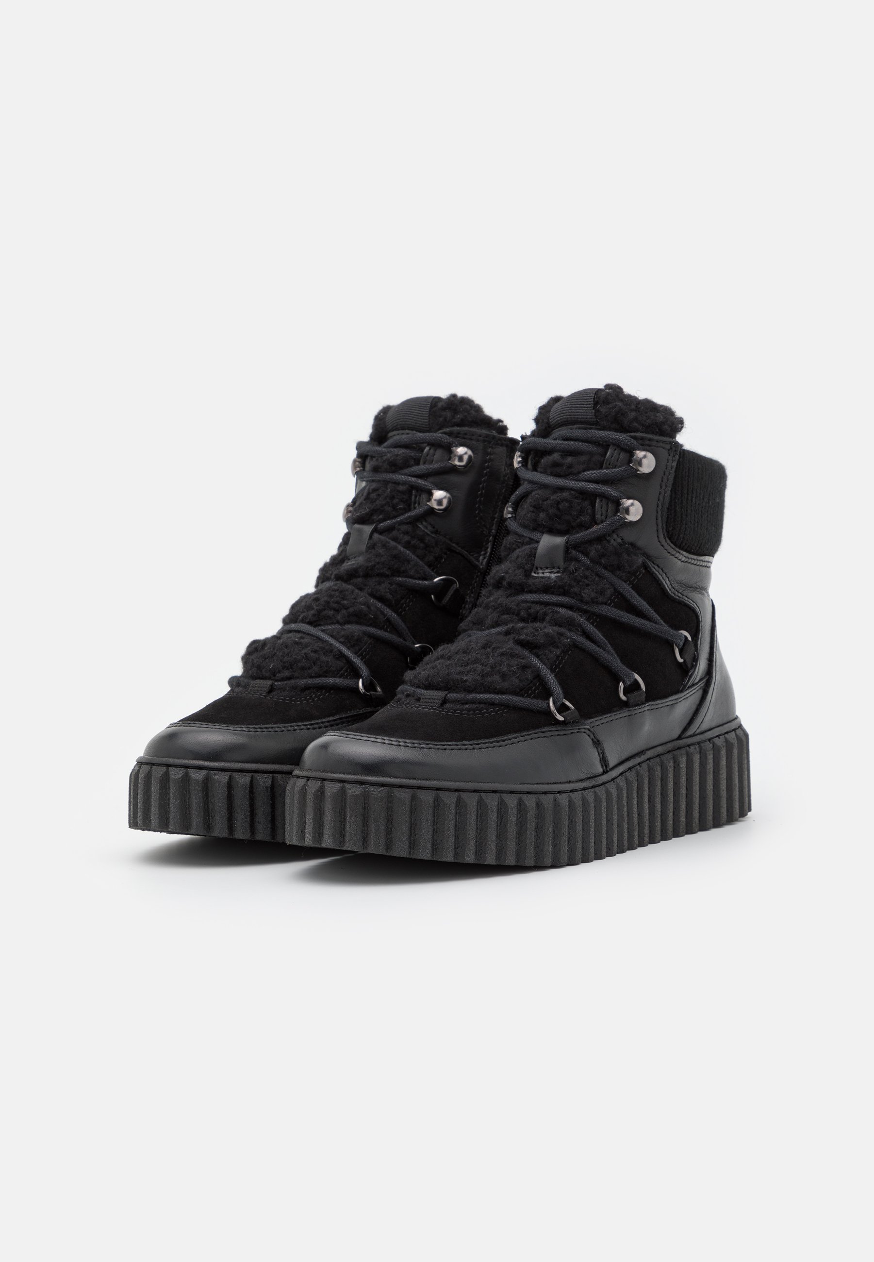 Marc O'Polo BIANCA - Veterboots - black/Zwart - Zalando.nl
