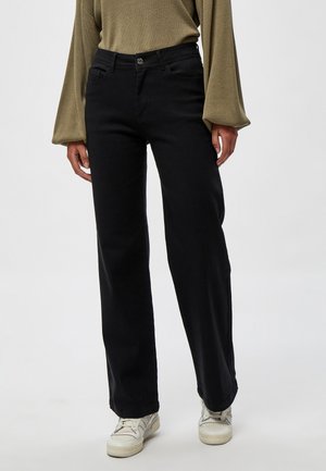 DSFLORENCE FIVEPOCKET - Flared jeans - black