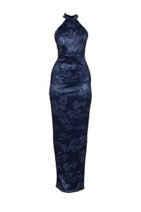 ABIGAIL HALTERNECK MAXI - Roupa de cerimónia - navy floral print