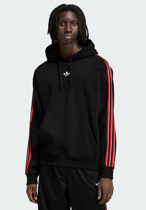 LOOSE - Kapuzenpullover - black