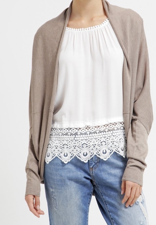 Esprit Chaqueta de punto - taupe