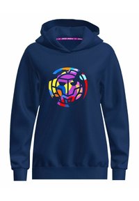 BIDI BADU Felpa con cappuccio - dunkelblau bunt
