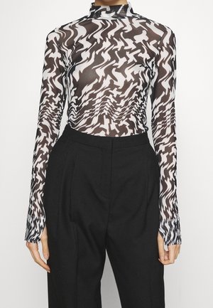 Langærmet T-shirt - multi-coloured