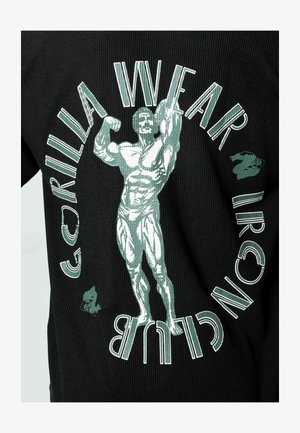 Gorilla Wear, RUSSELL OVERSIZED T-SHIRT - T-shirt imprimé - black