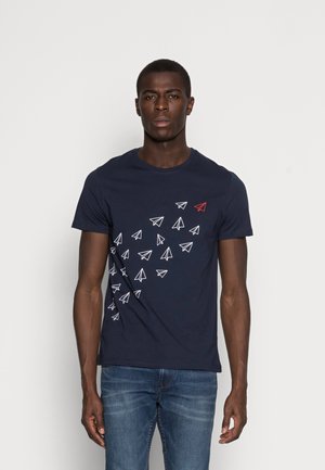 T-shirt med print - dark blue