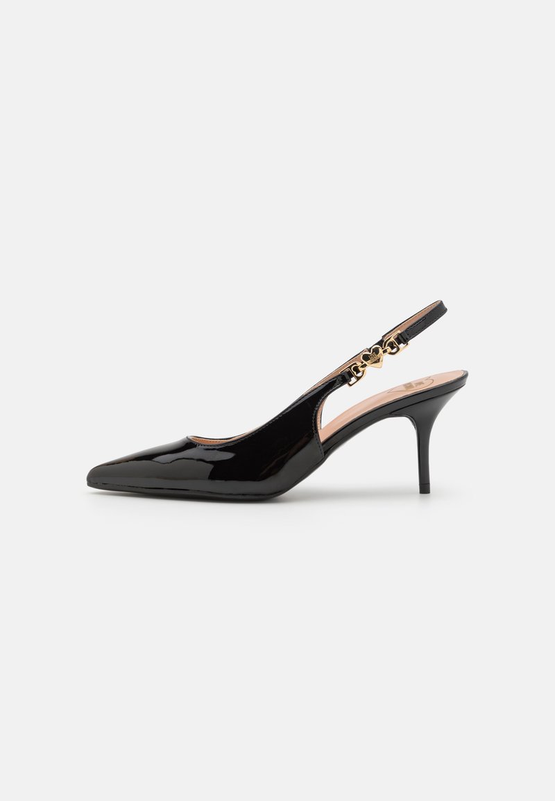 Love Moschino - CHAIN STRAP - Classic heels - nero, Enlarge