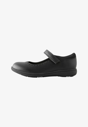 Next, WIDE FIT (G) FIT - SCHOOL BROGUE DETAIL MARY JANE SHOES . - Riemchenballerina - black matt