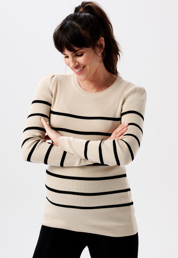 ZANA - Strickpullover - light sand