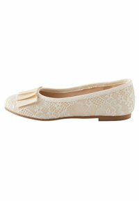 Next - BOW  REGULAR FIT - Klasické baleríny  - ivory lace Miniatura obrázku 1