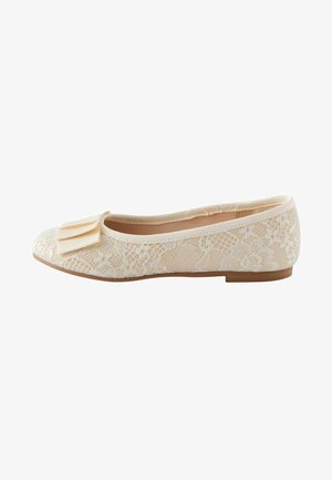 BOW  REGULAR FIT - Ballerinasko - ivory lace