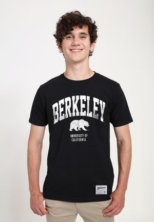 UNIVERSITY BERKELEY BEAR - T-shirt imprimé - black