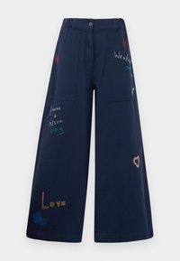 LOTUS - Bukser - blu marino