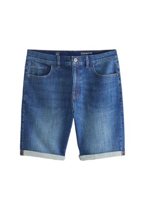 Next, REGULAR FIT - STRETCH - Farkkushortsit - blue