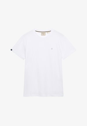 Superdry & Co, SUPERDRY ESSENTIAL SD&CO LOGO EMBROIDERED T-SHIRT.. - T-shirts basic - optic cold grey