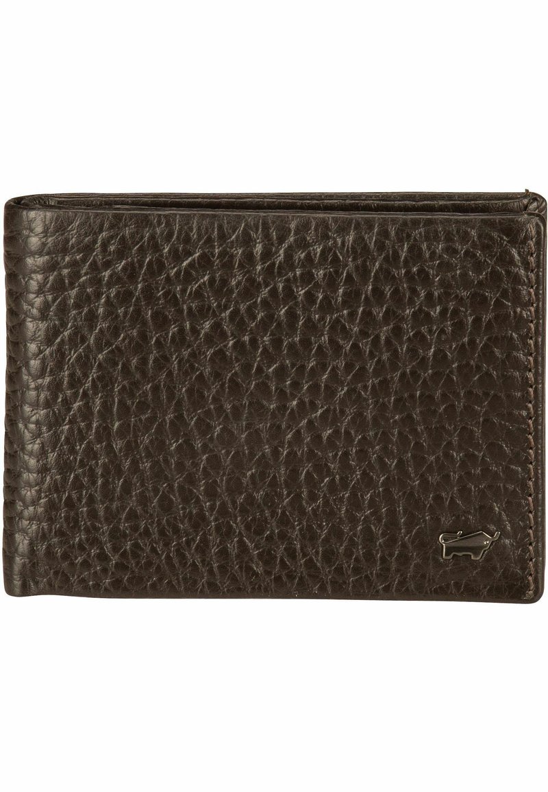 BRAUN BÜFFEL Yannik Portafoglio In Pelle Con Protezione RFID – 8 Scomparti Per Carte + Banconote + Monete – 12x10x2,5 Cm – Nero