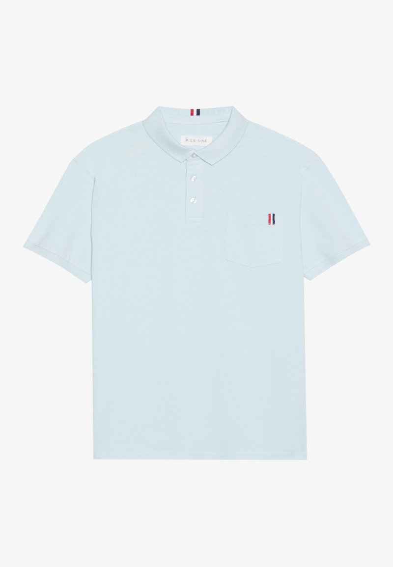Pier One Poloshirt lichtblauw Pier One Poloshirt lichtblauw