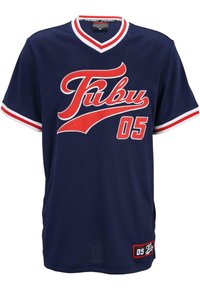 FBMQ41906 - Trükipildiga T-särk - navy red white