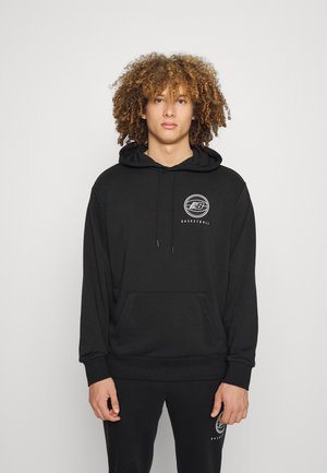 HOOPS ESSENTIAL HOODIE - Felpa con cappuccio - black