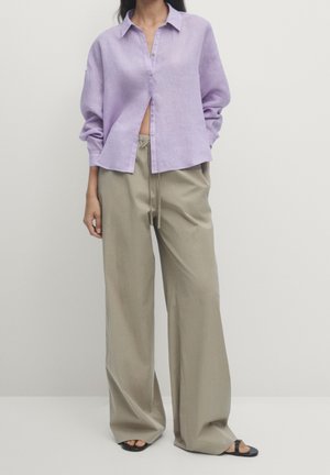 Overhemdblouse - lilac