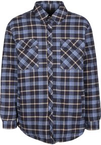 Urban Classics - PLAID QUILTED - Overgangsjakke - lightblue/darkblue Miniaturebillede 1